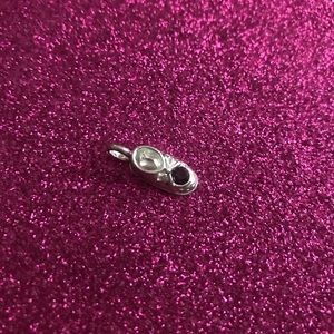 Amethyst bootie charm